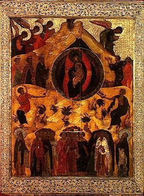 Icona della Natività, Scuola di Mosca da Russian School